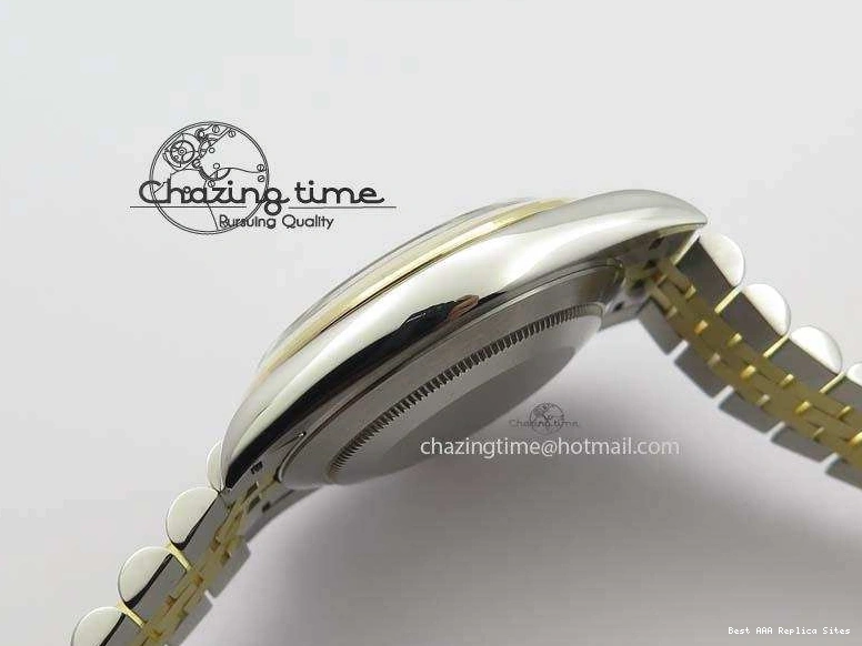 Best AAA Replica Sites On Dial Noob Silver Jubilee YG 126303 A 41mm Wrapped 1:1 Compact SS YG 3764 Bracelet Best Edition DateJust 0116